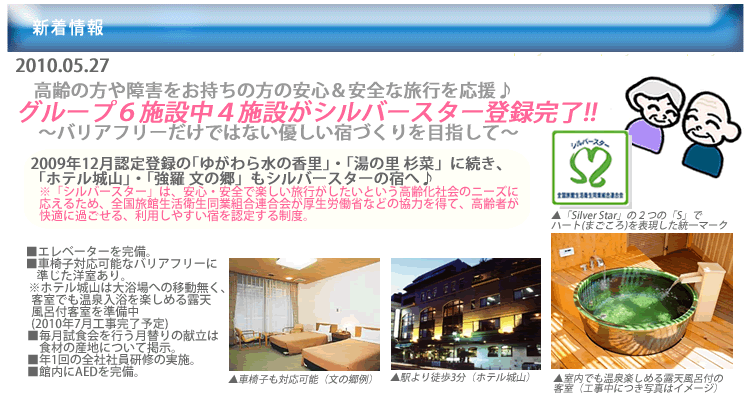 シルバースター認定登録